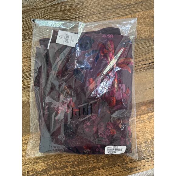 J. Jill Floral Burnout Velvet Ruana NWT - Picture 6 of 8